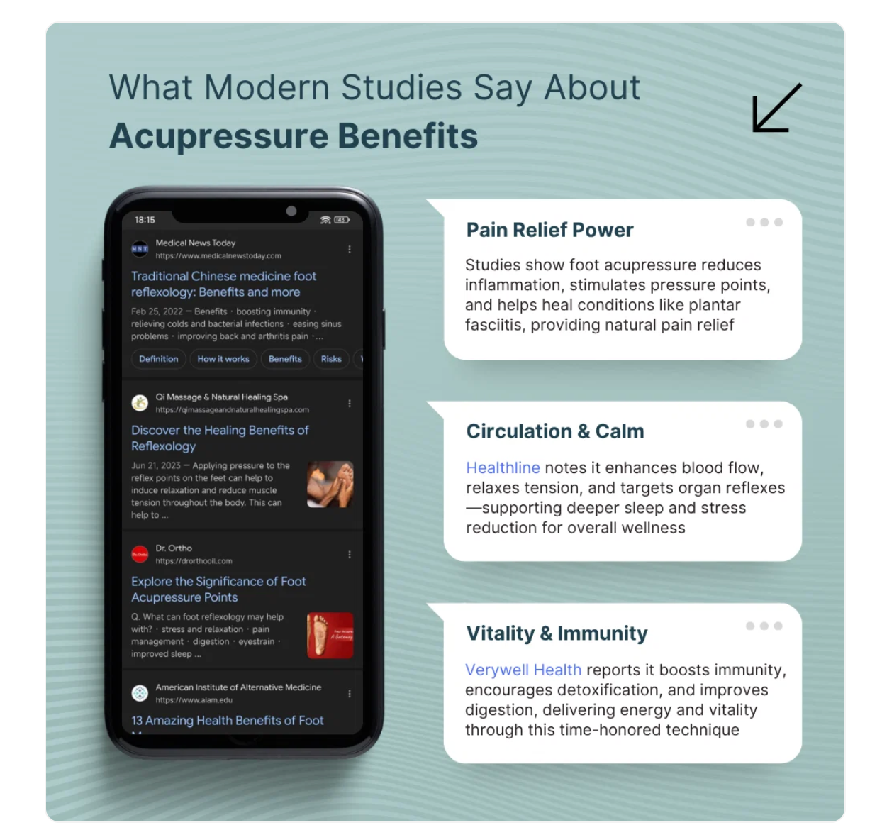 What studies say about foot acupressure
